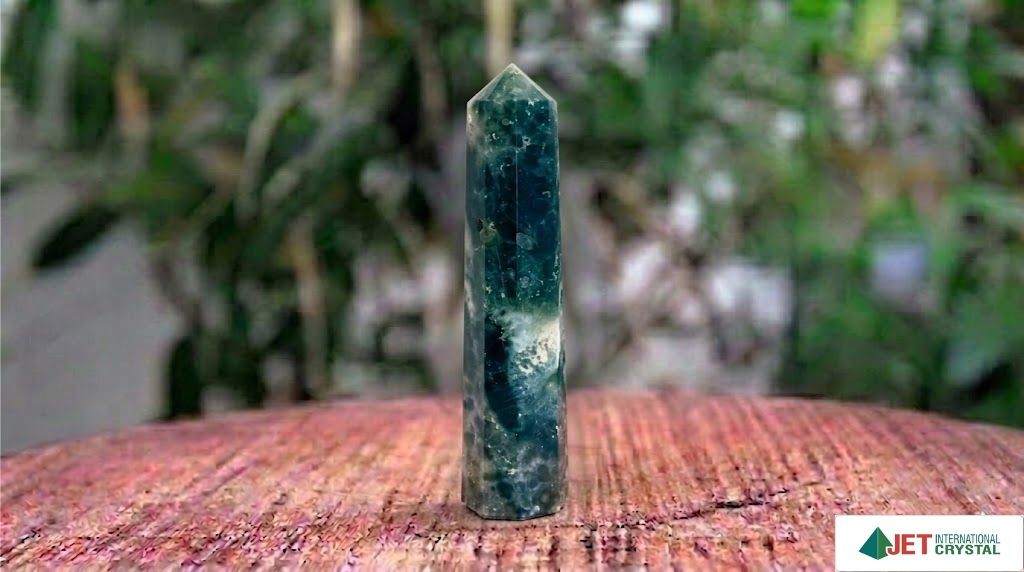Ocean Jasper Gemstone Obelisk | 3.5-4 inch | Stone Of joy | Natural | Home Decor