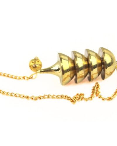 Osiris Gold Plated Pendulum | Spiritual , Dowsing , Divine Energy | Metal Pendulum