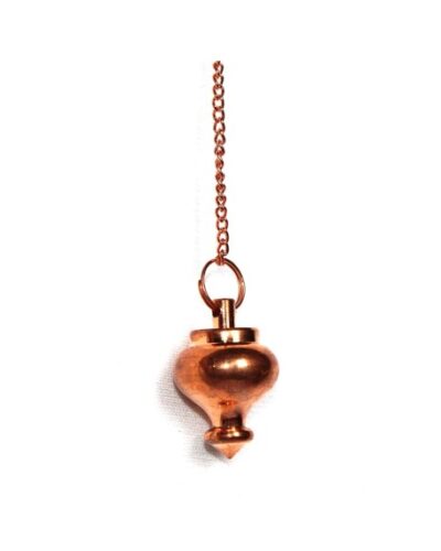 Pot Copper Pendulum | Healing , Metal Dowsing | Spiritual Tool With Chain
