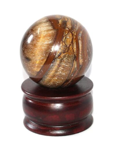 Tiger Eye Gemstone Ball | 50-55mm | Protection | Home & Office Decore