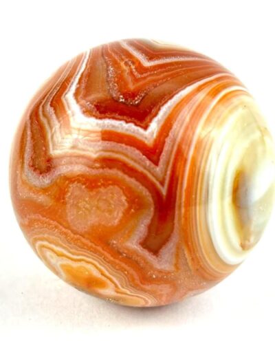 Carnelian Gemstone Ball | 50-55mm |  Boosts Creativity & Confidence | Decorative Item