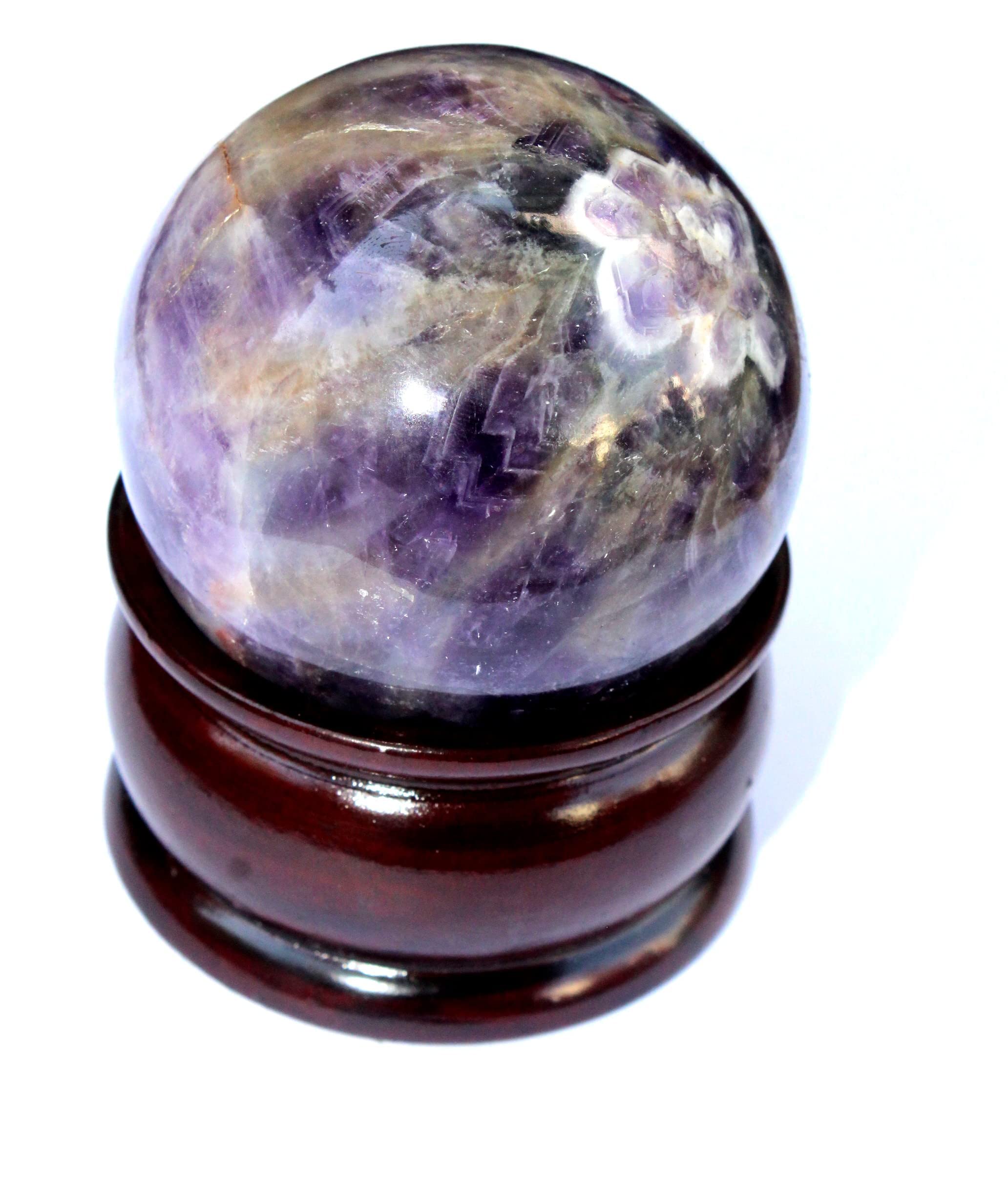 Amethyst Gemstone Ball | 50-55mm | Energy & Meditation | Home-Office Decor