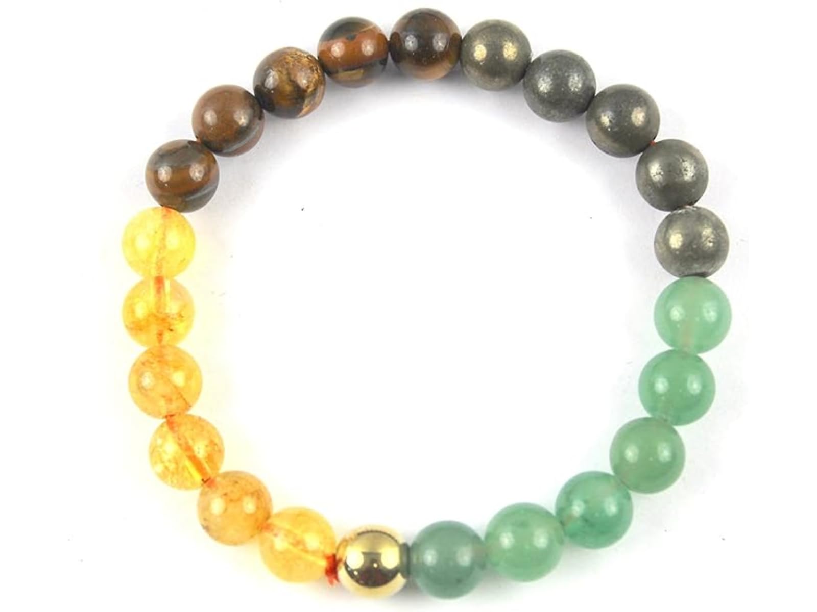 Jet Money Magnet Bracelet | 8mm Beads | Wealth Attraction | Financial Growth