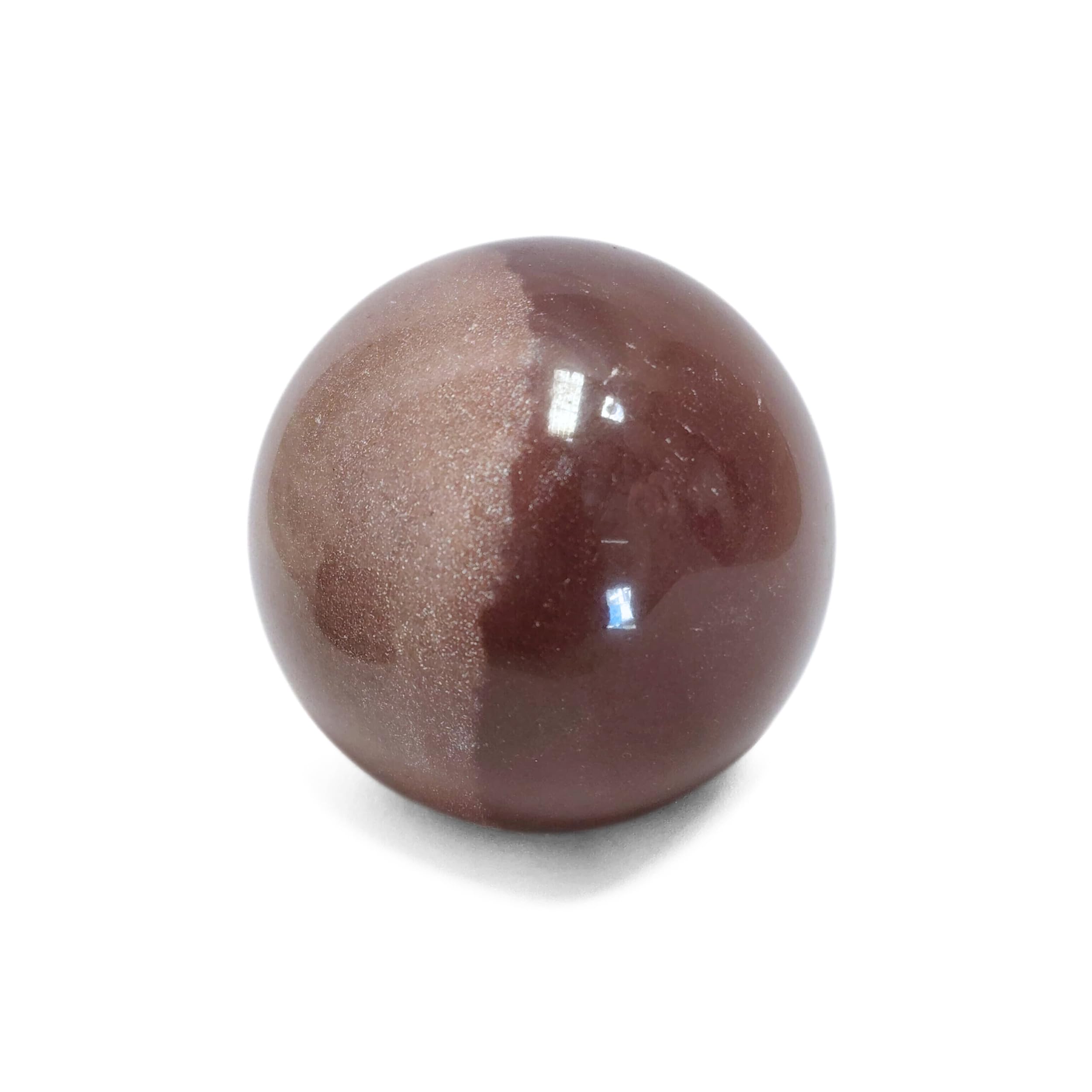 Narmada Lingam Crystal Ball | 50-55mm | Healing, Protective & Spiritual Energy | Home Office Decor