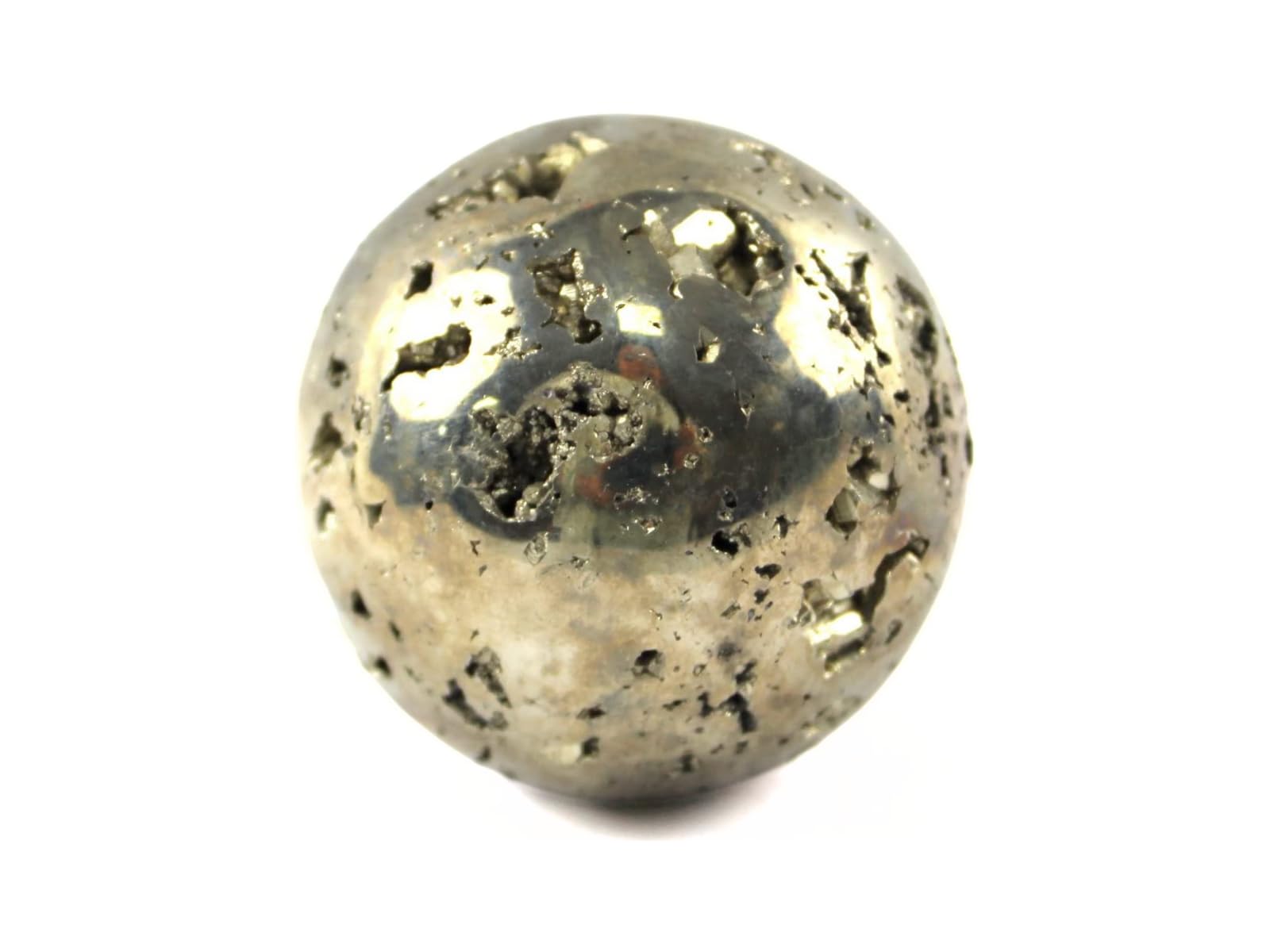 Pyrite Gemstone Ball | 50-55mm | Attracts Prosperity & Abundance | Home Office Decor