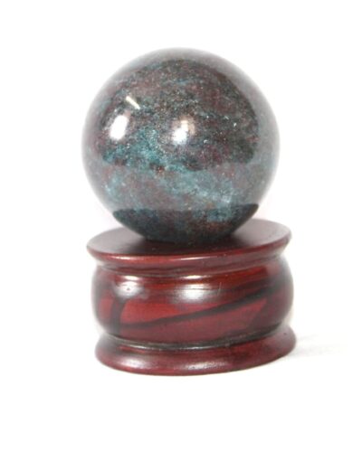 Ruby Kyanite Gemstone Ball | 50-55mm | Balancing energy, Enhancing intuition | Home Office Decor