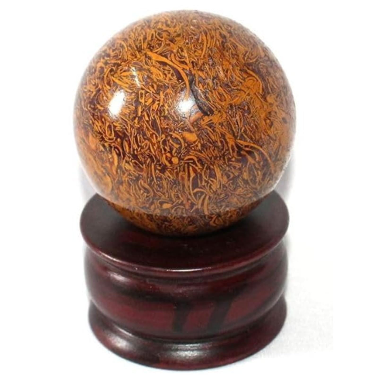 Miriam Gemstone Ball | 50-55mm | Inner Peace & Emotional Stability | Home Office Decor