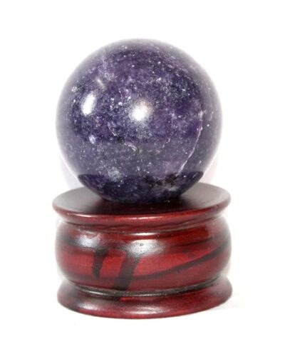 Lepidolite Gemstone Ball | 50-55mm | Peace & Reduce anxiety | Home office Decor