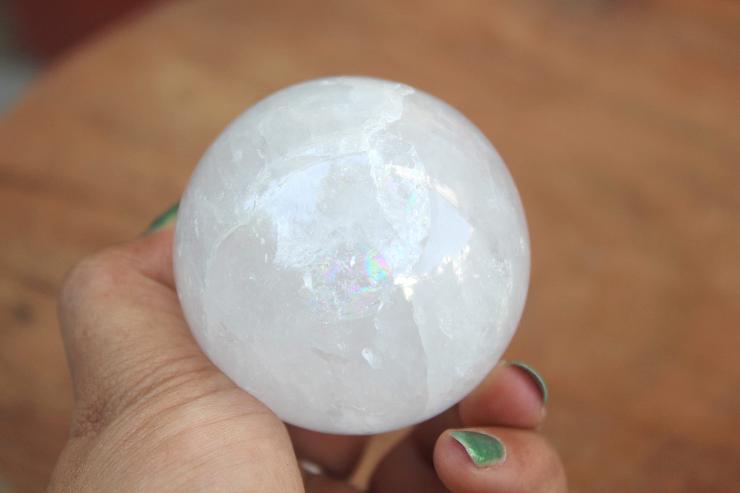 Crystal gemstone Ball | 50-55mm | Home Office Decoration