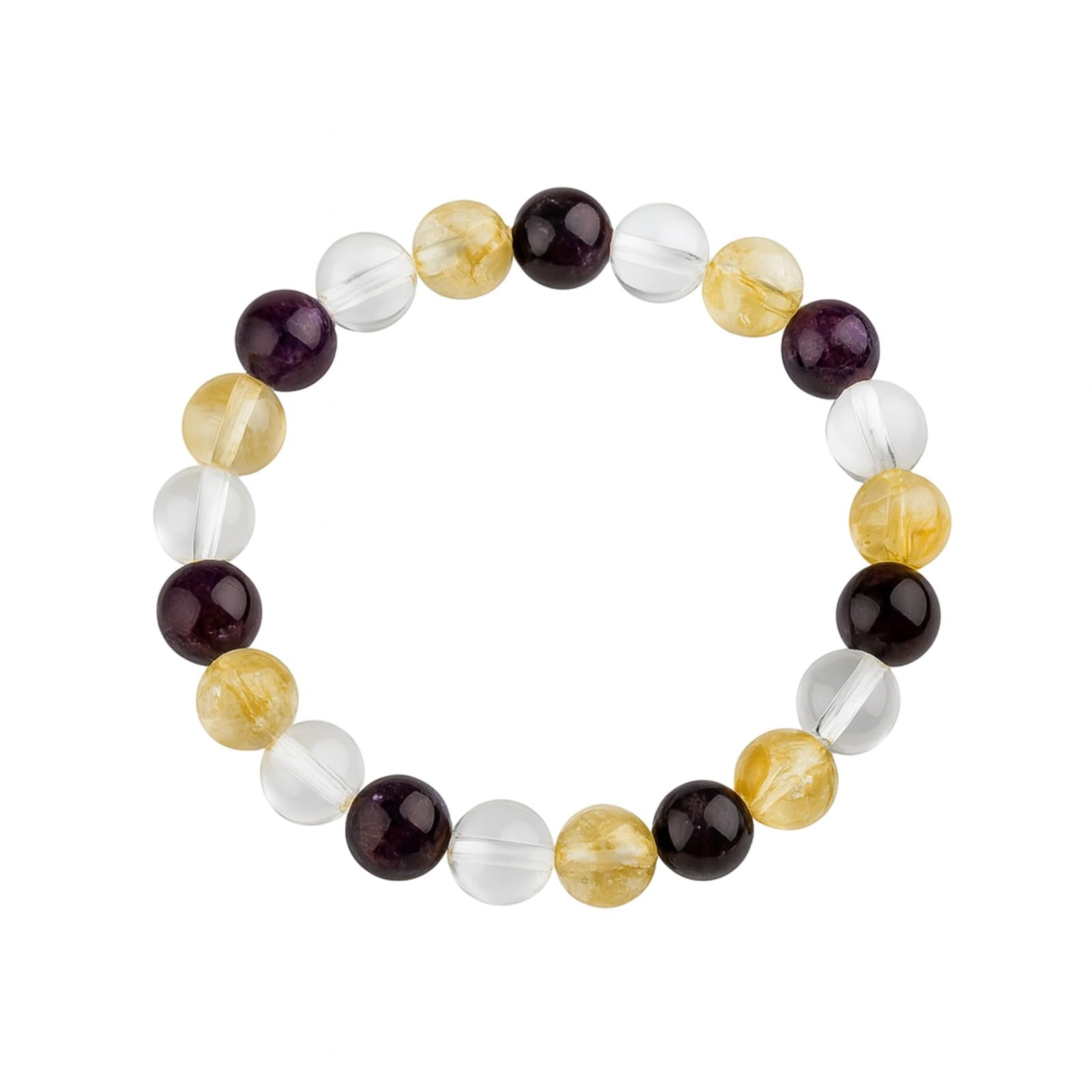 Jet Education Bracelet | 8mm Beads | Academic Success | Focus Enhancement