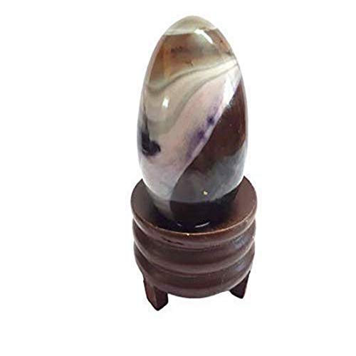 Multi-Flourite Gemstone Egg | 2-inch | Crystal Therapy | Home-Office decor