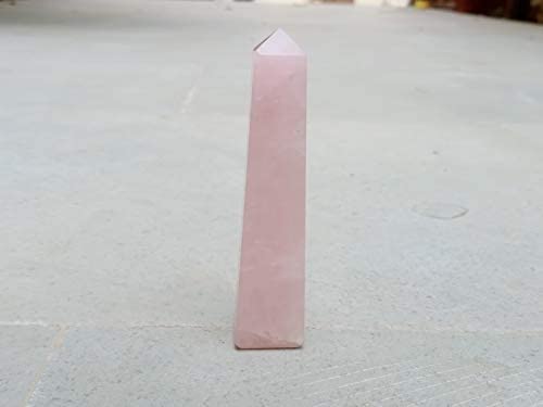 Rose Quartz Gemstone Tower | Relationship & Self Love | Natural | Home Decor