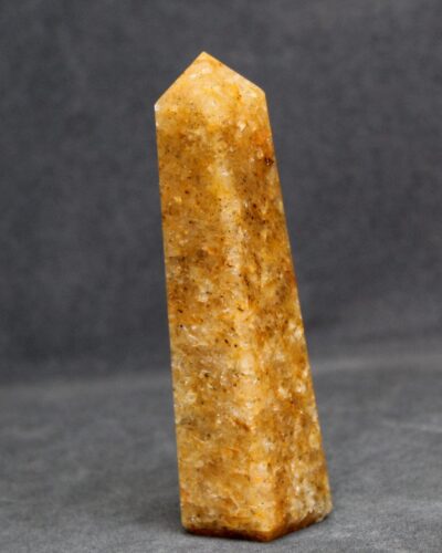 Golden Quartz Gemstone Tower | 3.5-4 inch | Good luck Charm | Natural | Home Decor