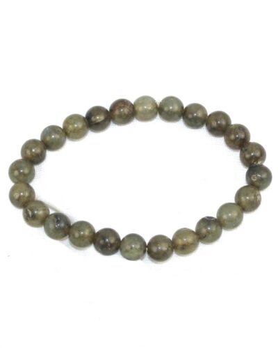 Jet Labradorite Bracelet | 8mm Beads | Negative energy protection | Mental clarity