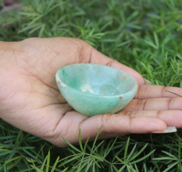 Green Aventurine Gemstone Bowl | 3-inch | Emotional Healing | Home Decor