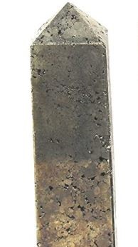 Pyrite Tower | 3.5-4 Inch |  Wealth, Abundance & Prosperity | Natural | Home Decor