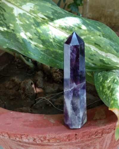 Amethyst Gemstone Obelisk | 3.5-4 inch | Peace Of Mind | Natural | Home Decor