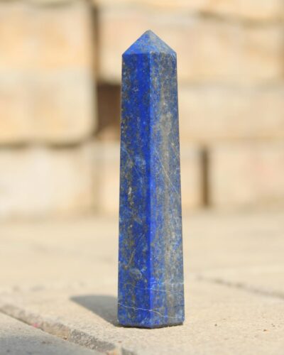 Lapis lazuli Gemstone Obelisk | 3.5-4 inch | Focus Wisdom & Truth | Natural | Home Decor