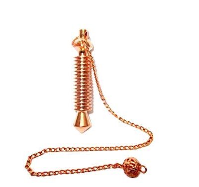 Orion 16 Isis Copper Pendulum | Meditation , Dowsing , Spiritual | Metal Pendulum