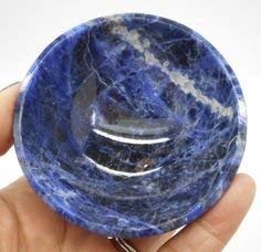 Sodalite Gemstone Bowl | 3-Inch | Clarity & Focus | Home Decor