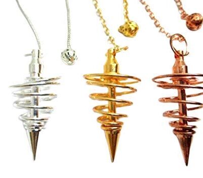 Vortex Metal Pendulum Set | Spirituality | Healing | Reiki Balance | Metal Pendulum Set