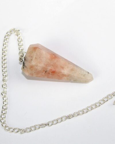Sunstone Cone Pendulum | Peace | Meditation | Crystal Therapy | Natural | Stone Pendulum