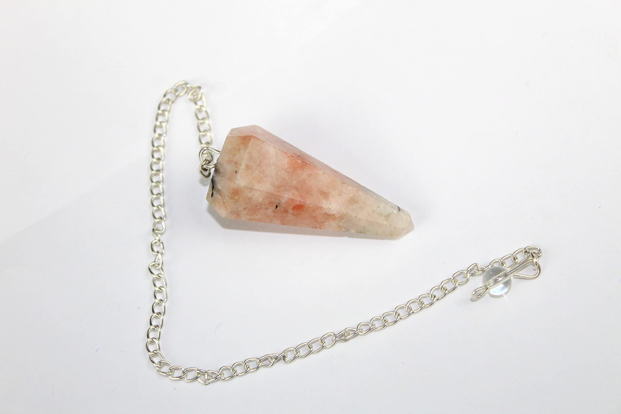 Sunstone Cone Pendulum | Peace | Meditation | Crystal Therapy | Natural | Stone Pendulum
