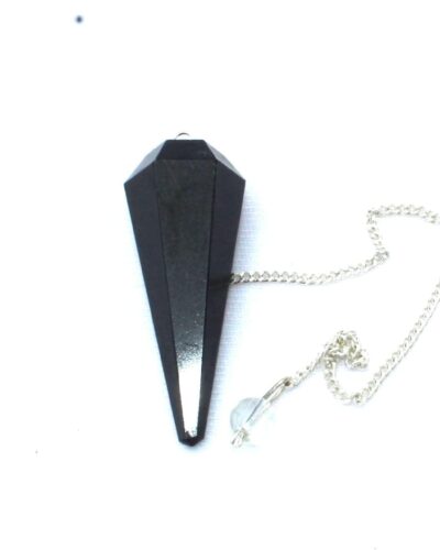 Tourmaline Cone Pendulum | Protection Energy | Spirituality | natural | Stone Pendulum