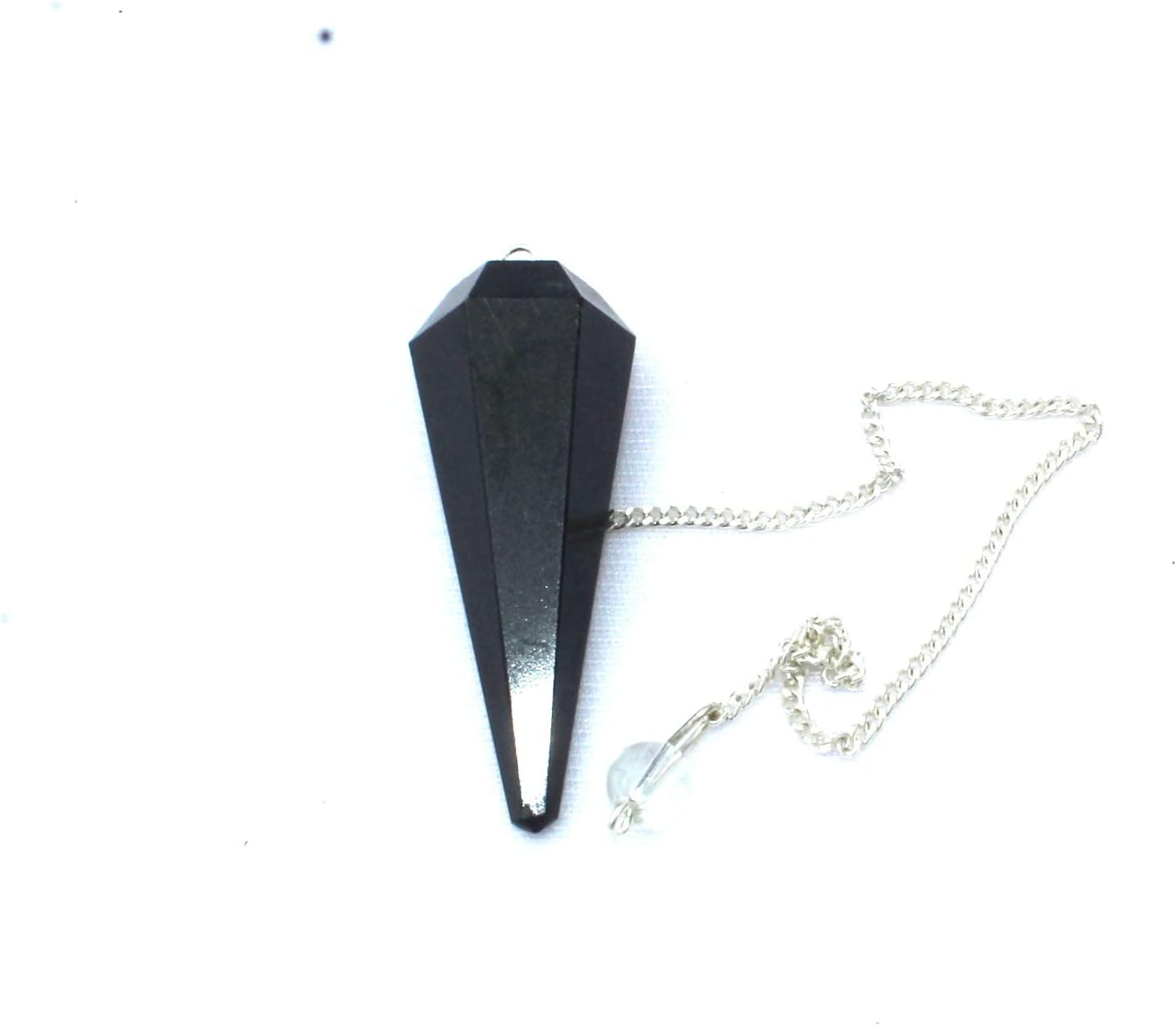 Tourmaline Cone Pendulum | Protection Energy | Spirituality | natural | Stone Pendulum
