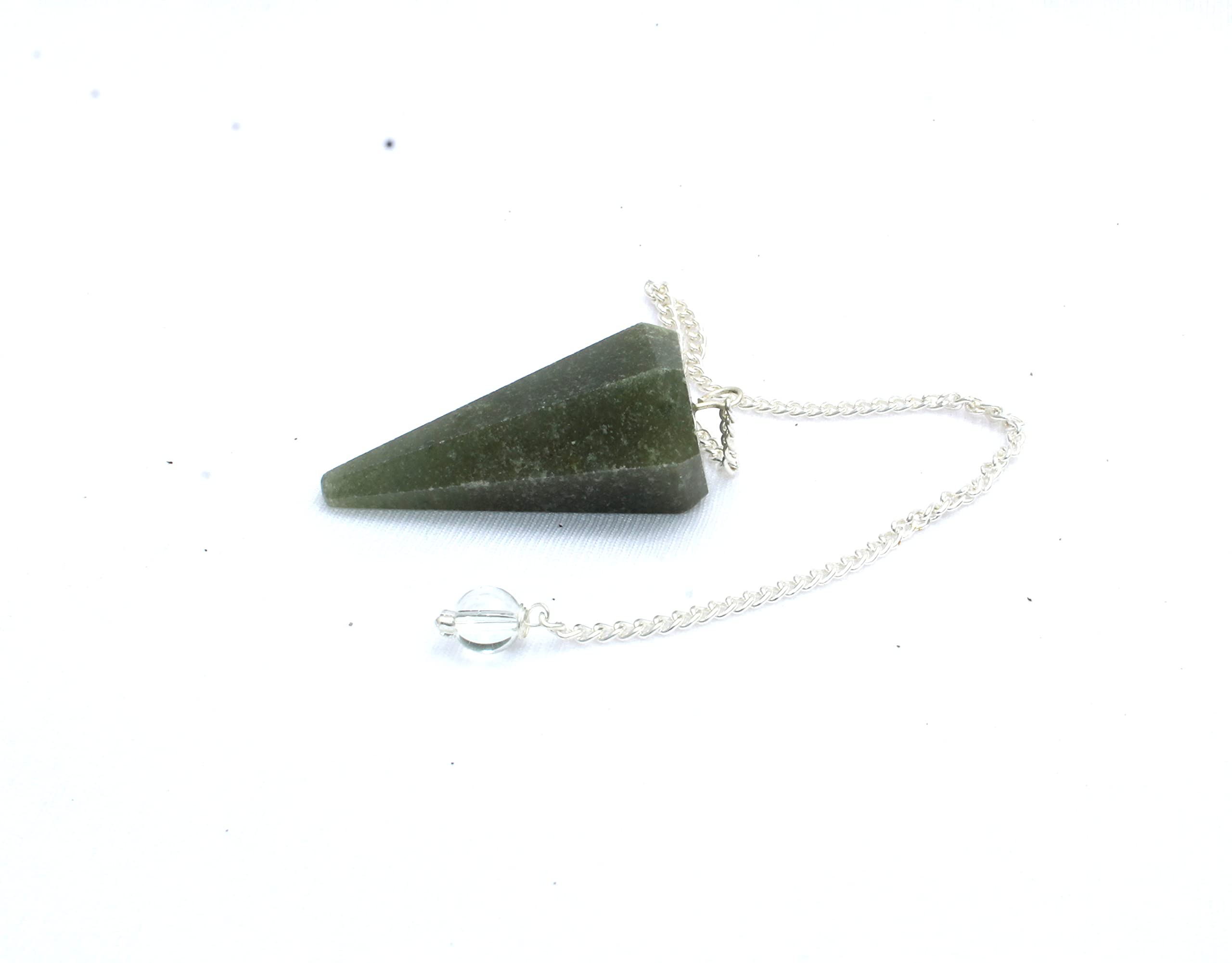 Green Aventurine Cone Pendulum | Energy | Spirituality | natural | Stone Pendulum