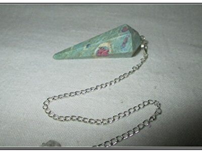 Ruby Fuschite Cone Pendulum | Spiritual Healing | Divine | Meditation | Dowsing Pendulum