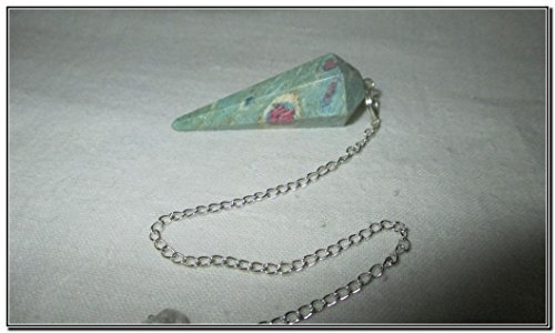 Ruby Fuschite Cone Pendulum | Spiritual Healing | Divine | Meditation | Dowsing Pendulum