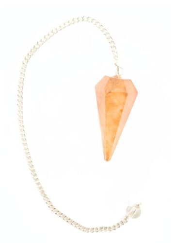 Citrine Cone Pendulum | Spiritual Energy | Peace | Dowsing Pendulum