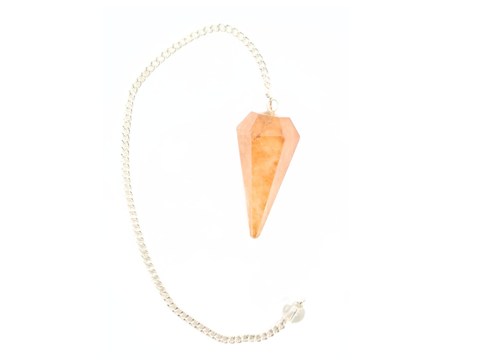 Citrine Cone Pendulum | Spiritual Energy | Peace | Dowsing Pendulum