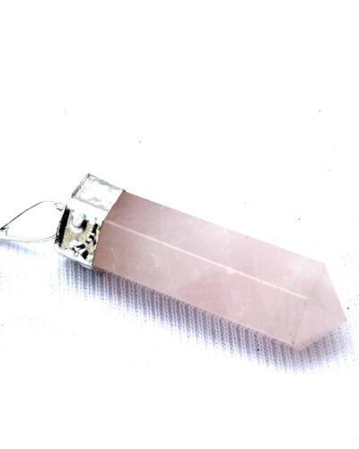 Rose Quartz Point Pendant | Promote Love | Relationship | Spirituality | Natural Crystal Point Pendant