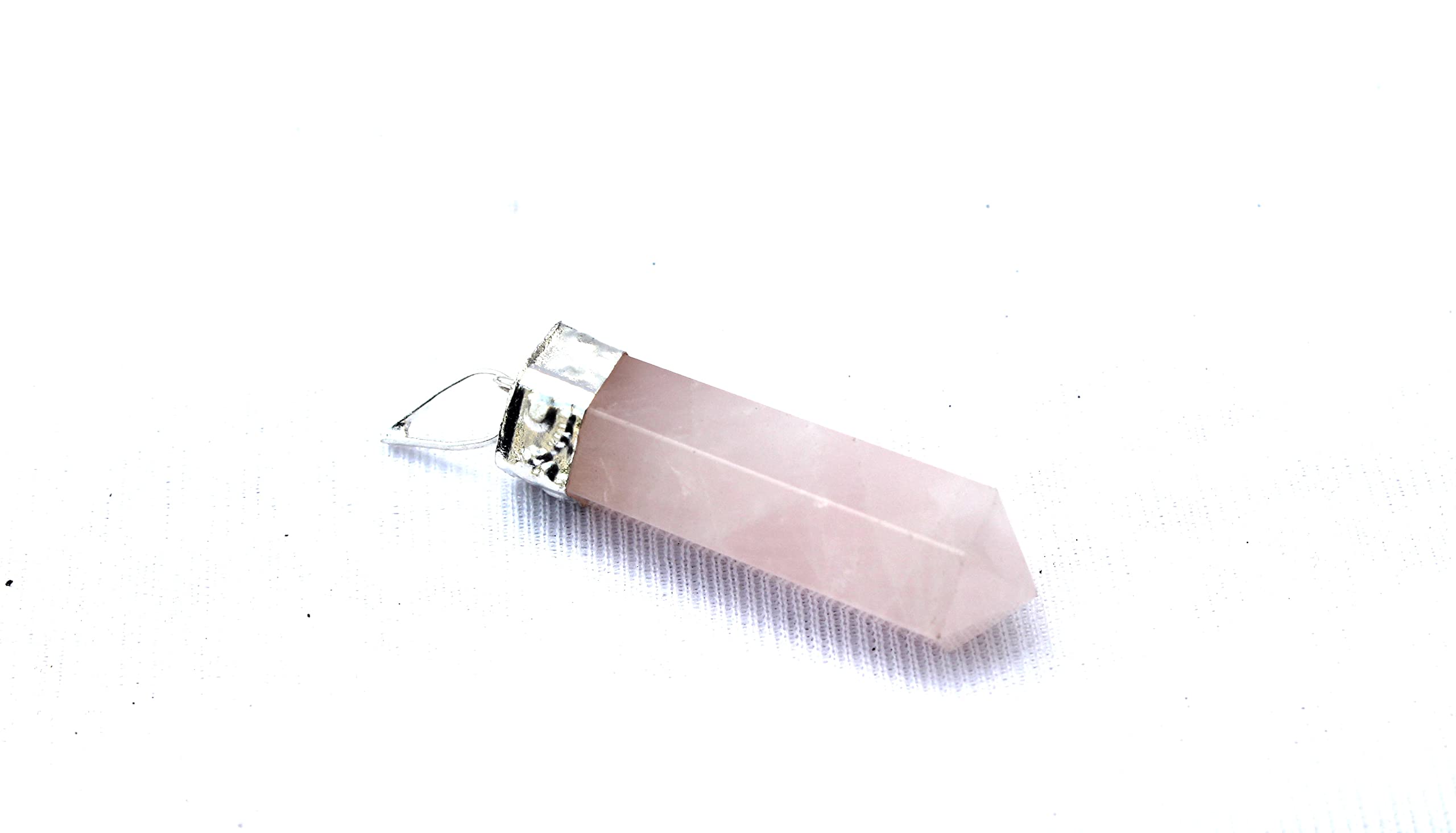 Rose Quartz Point Pendant | Promote Love | Relationship | Spirituality | Natural Crystal Point Pendant
