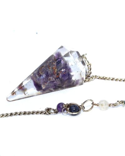 Amethyst Orgone Pendulum | Dowsing Pendulum | Spirituality | Orgone Pendulum
