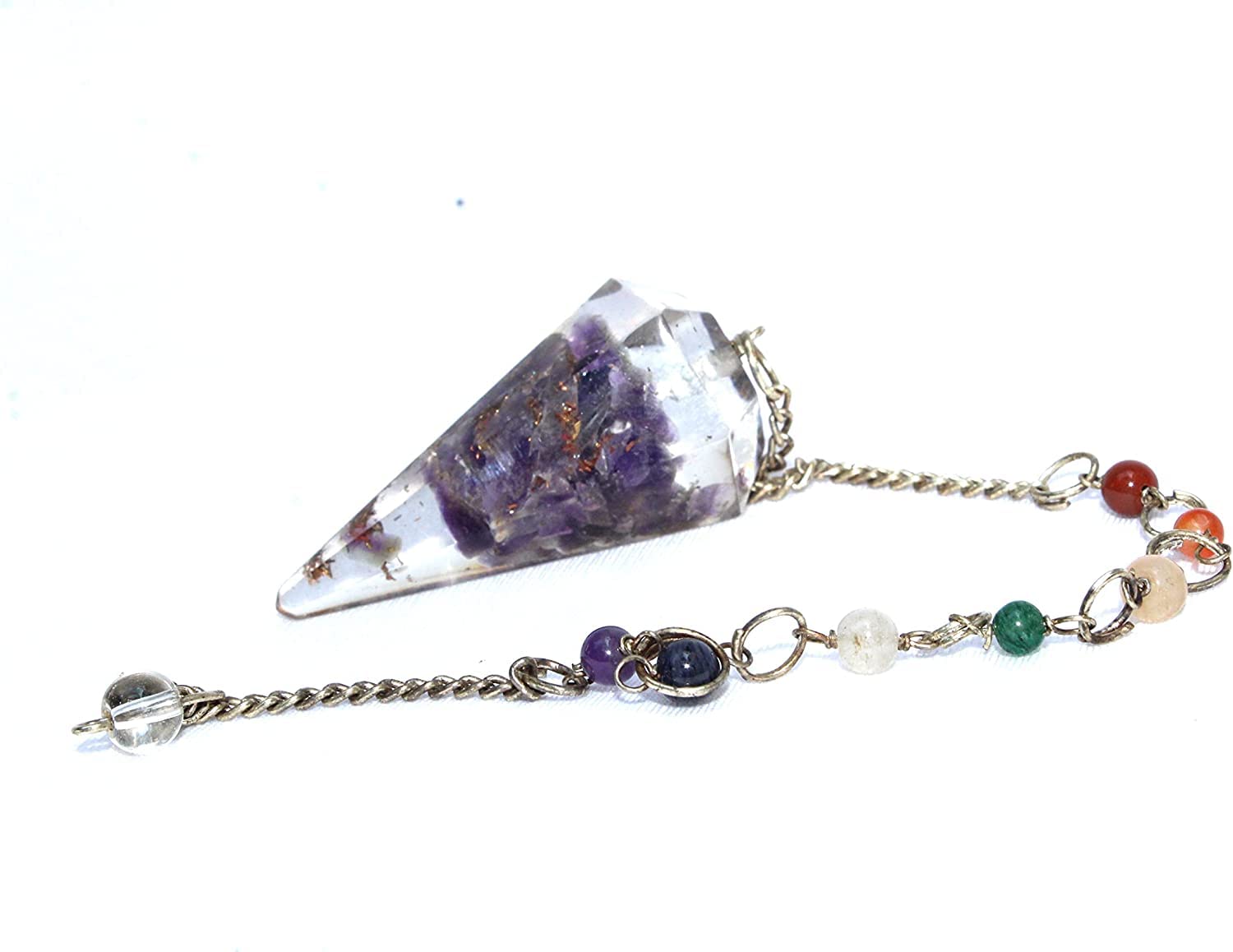 Amethyst Orgone Pendulum | Dowsing Pendulum | Spirituality | Orgone Pendulum