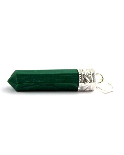 Malachite Point Pendant | Spiritual | Energy | Meditation | Peace | Natural Crystal Point Pendant