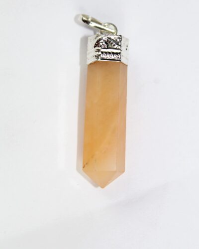 Yellow Aventurine Point Pendant | Gemstone Pendant | Crystal Therapy | Reiki chakra Balancing | Natural Crystal Pendant