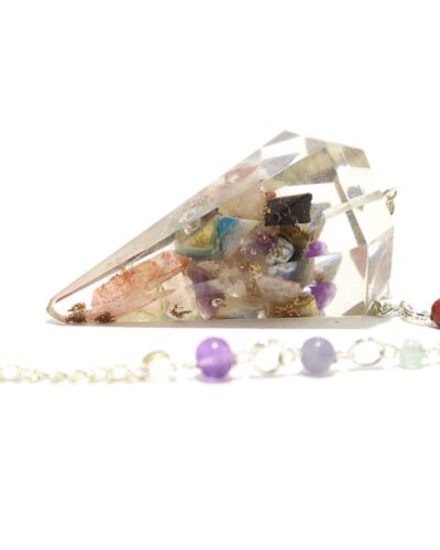 Handmade Orgone Ji-1 Copper Coil Pendulum | Dowsing Pendulum | Reiki Balance | Spiritual Healing | Handmade Orgone Pendulum