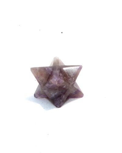 Amethyst Merkaba | Stress & Anxiety Relief | Inspiration Ying Yang Perfection | Decorative Item | Natural Gemstone Merkaba