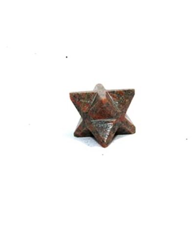 Unakite Gemstone Merkaba | 1-inch | Irritation Desires Purification | Decoration Item | Natural Gemstone Merkaba