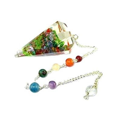 Mix Onyx Orgone Pendulum | Dowsing | Reiki Balance | Spirituality | Orgone Pendulum