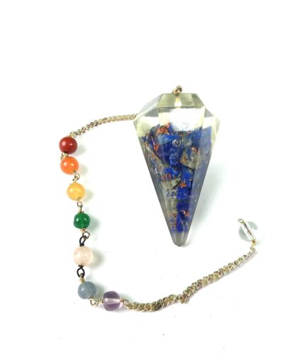 Lapis Lazuli Orgone Pendulum | Spirituality | Dowsing | Orgone Pendulum