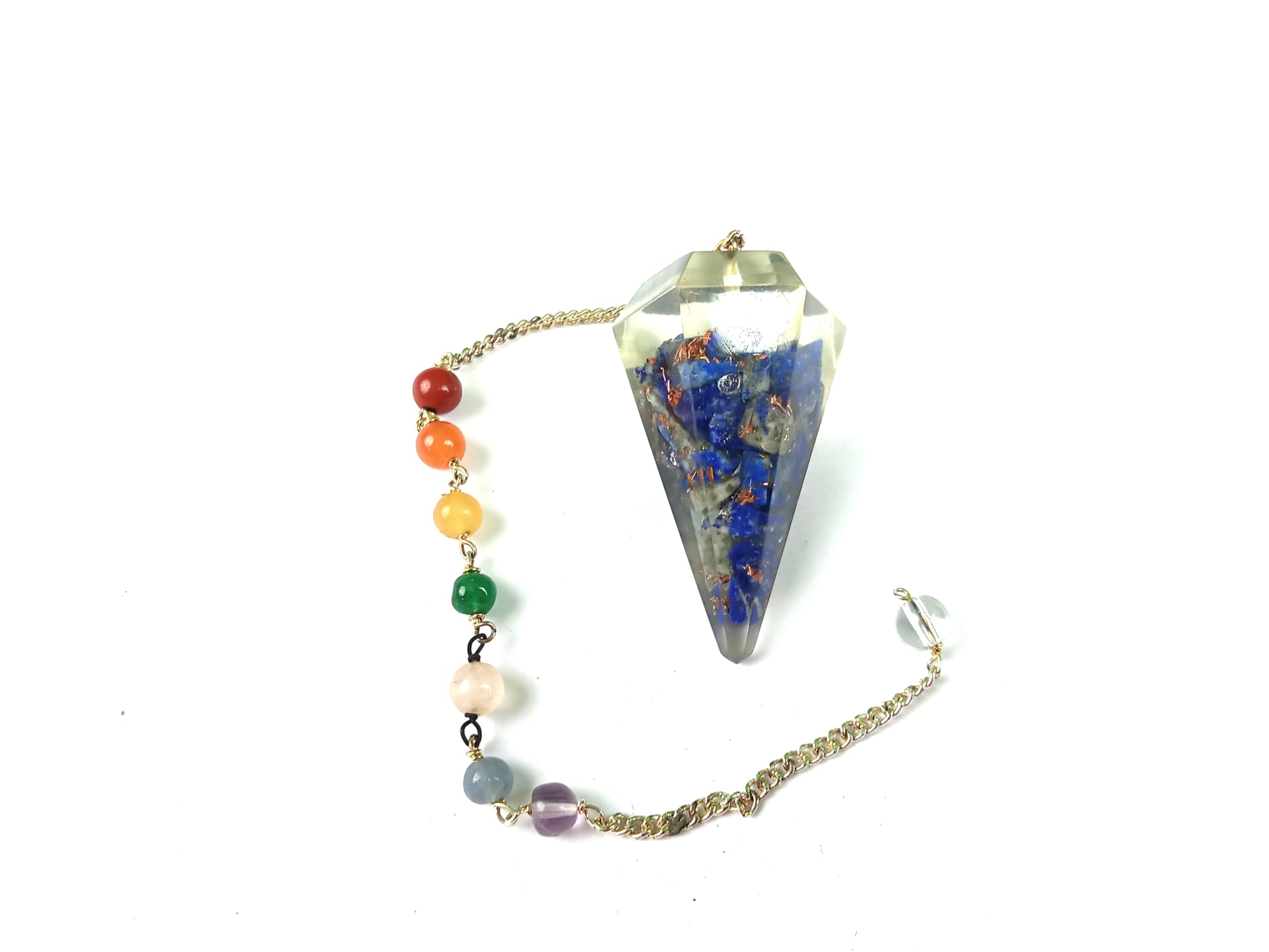 Lapis Lazuli Orgone Pendulum | Spirituality | Dowsing | Orgone Pendulum