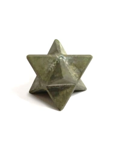 Pyrite Merkaba | Wealth , Prosperity Attraction | Spiritual Healing | Home Office Decor | Decorative Item