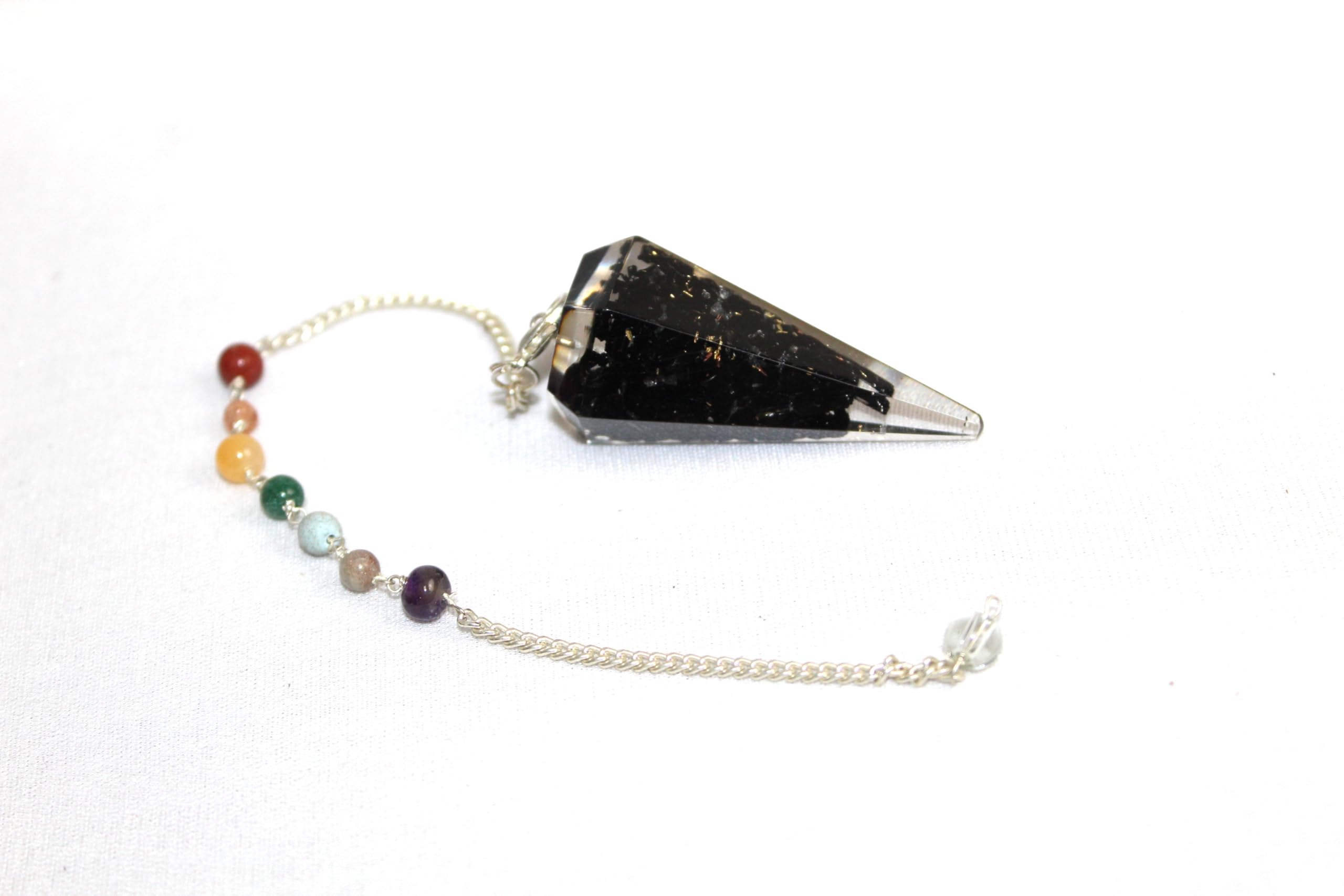 Black Tourmaline Orgone Pendulum | Protection | Spirituality | Divine Energy | Orgone Pendulum