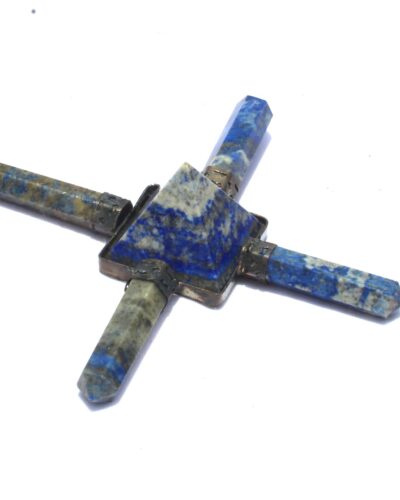 Natural Lapis Lazuli Generator | 4 point | Spiritual Protection | Crystal Healing | Chakra Balancing Meditation
