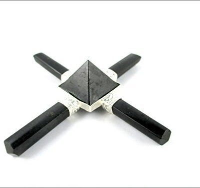 Natural Black Tourmaline Generator | 4 Point | Protection | Spiritual | Remove Negative energy | Energy Cleansing